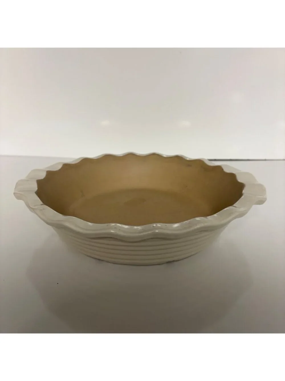 Pampered Chef Family Heritage New Traditions Stoneware Pie Dish 10